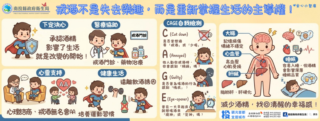 戒酒不是失去樂趣 而是重新掌握生活的主導權